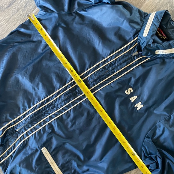 HAWKS Vintage 69 Windbreaker Blue! Pla-Jac by Dunbrooke XL - Picture 9 of 9